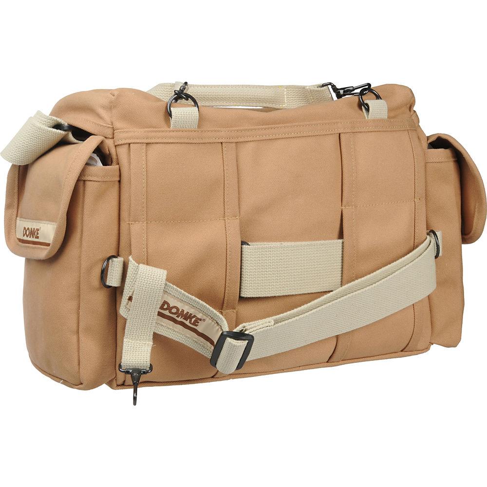 Domke F-7 Double AF Canvas Shoulder Bag - for 2 Large Film or Digital SLR Cameras with 4-5 Lenses and Accessories