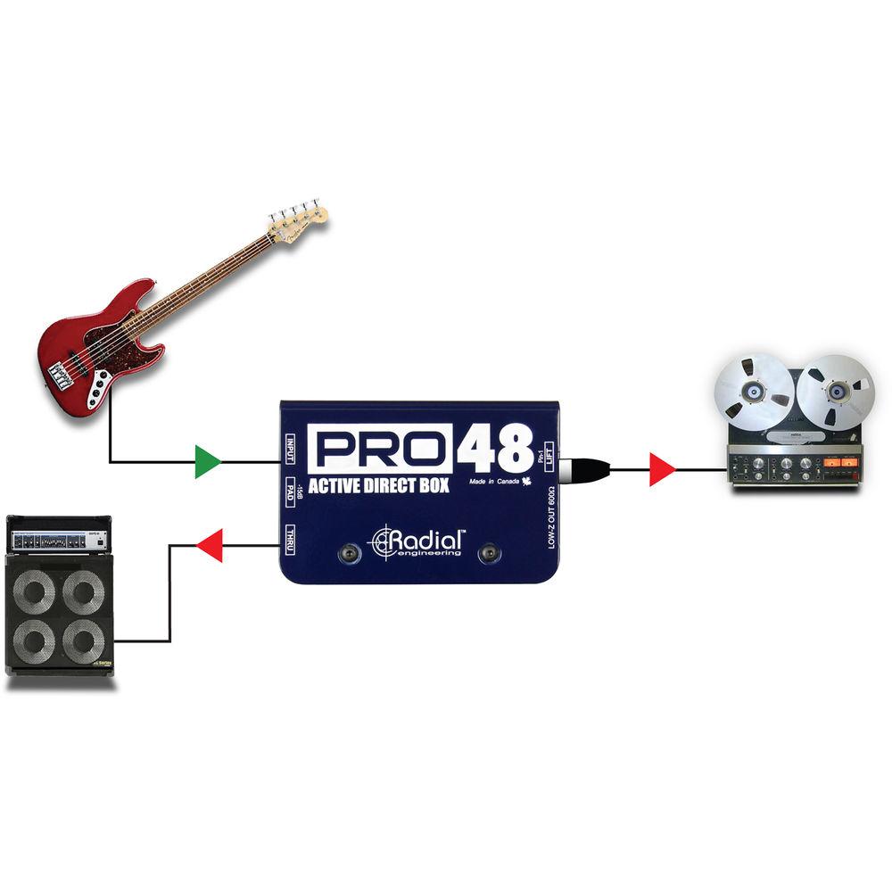 Radial Engineering Pro48 - Active Direct Box