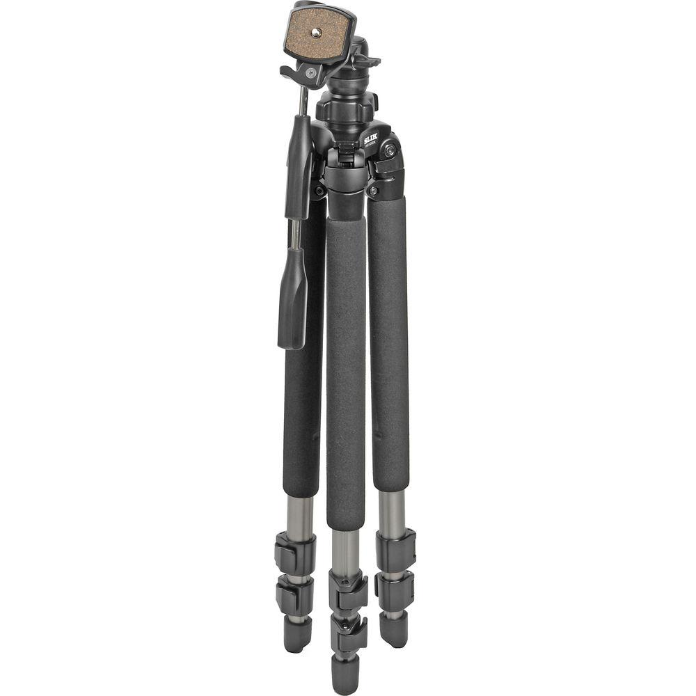 Slik Pro 500 DX Tripod with SH-705E 3-Way, Pan-and-Tilt Head