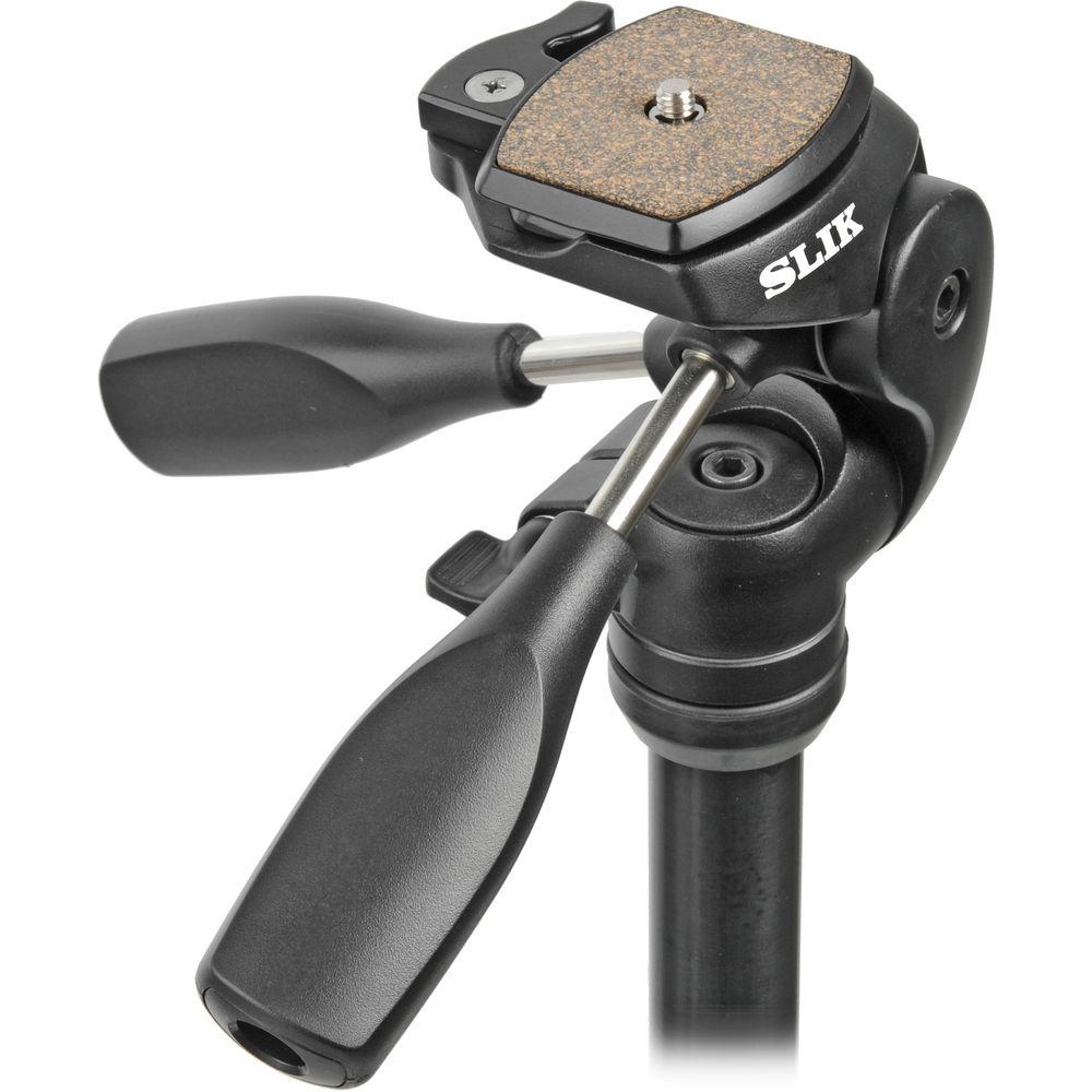 Slik Pro 500 DX Tripod with SH-705E 3-Way, Pan-and-Tilt Head