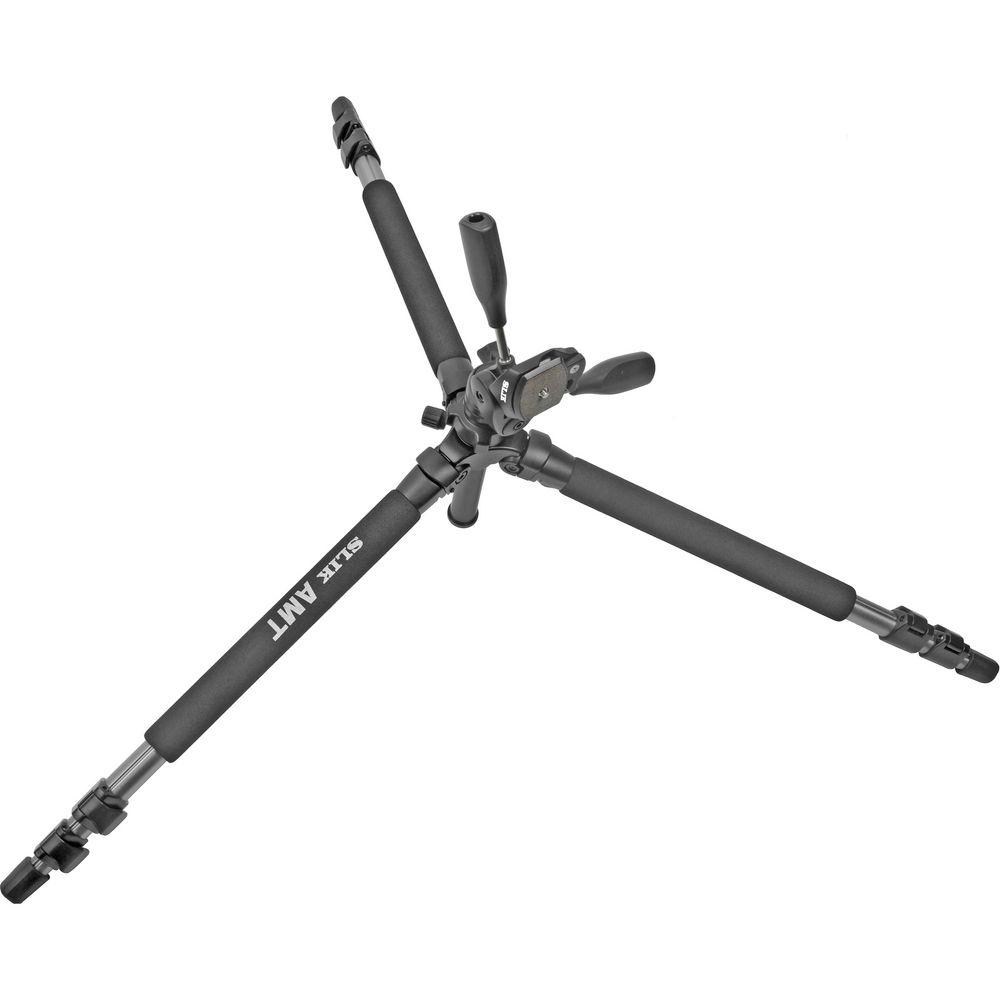 Slik Pro 500 DX Tripod with SH-705E 3-Way, Pan-and-Tilt Head