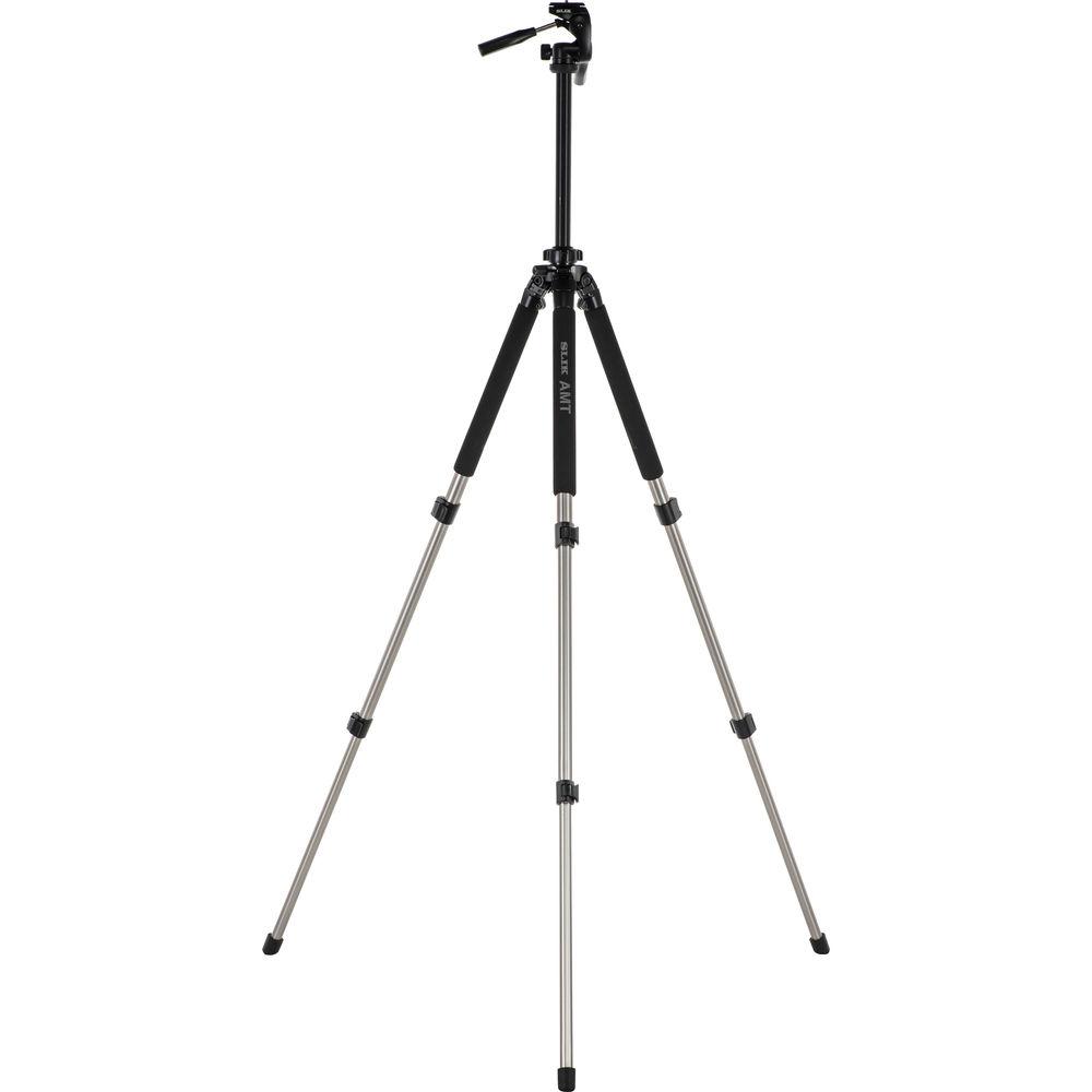 Slik Pro 500 DX Tripod with SH-705E 3-Way, Pan-and-Tilt Head