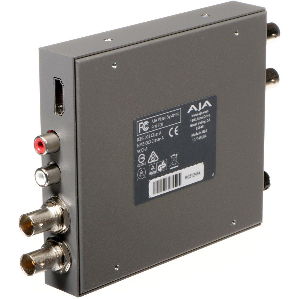 AJA ROI-SDI 3G-SDI to HDMI 3G-SDI Scan Converter with ROI Scaling