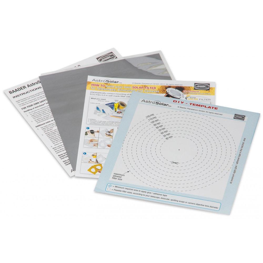 Alpine Astronomical Baader AstroSolar White-Light Safety Film 5.0