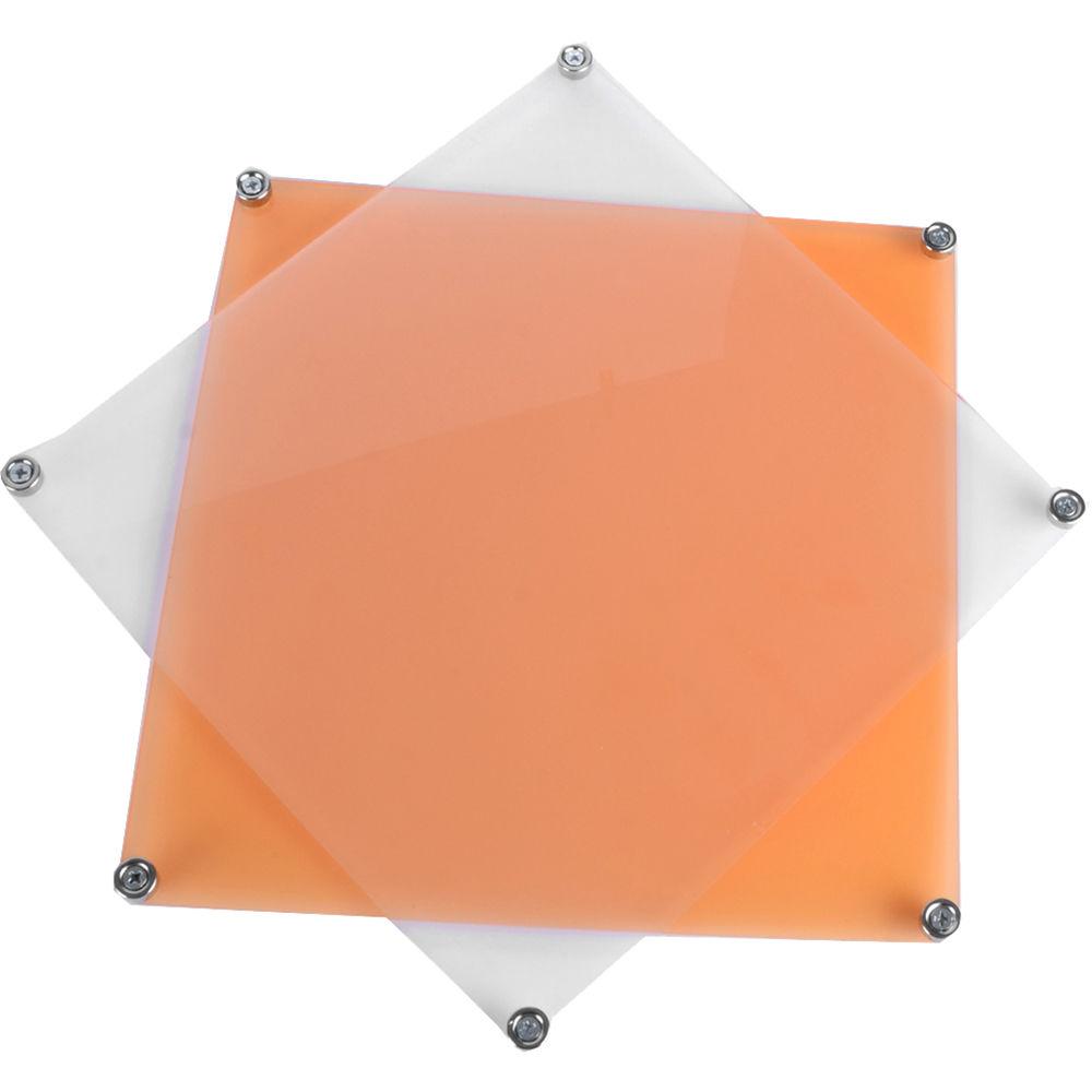 Bescor FP-576KB Bi-Color Wireless Control LED Studio 2-Light Kit with Battery