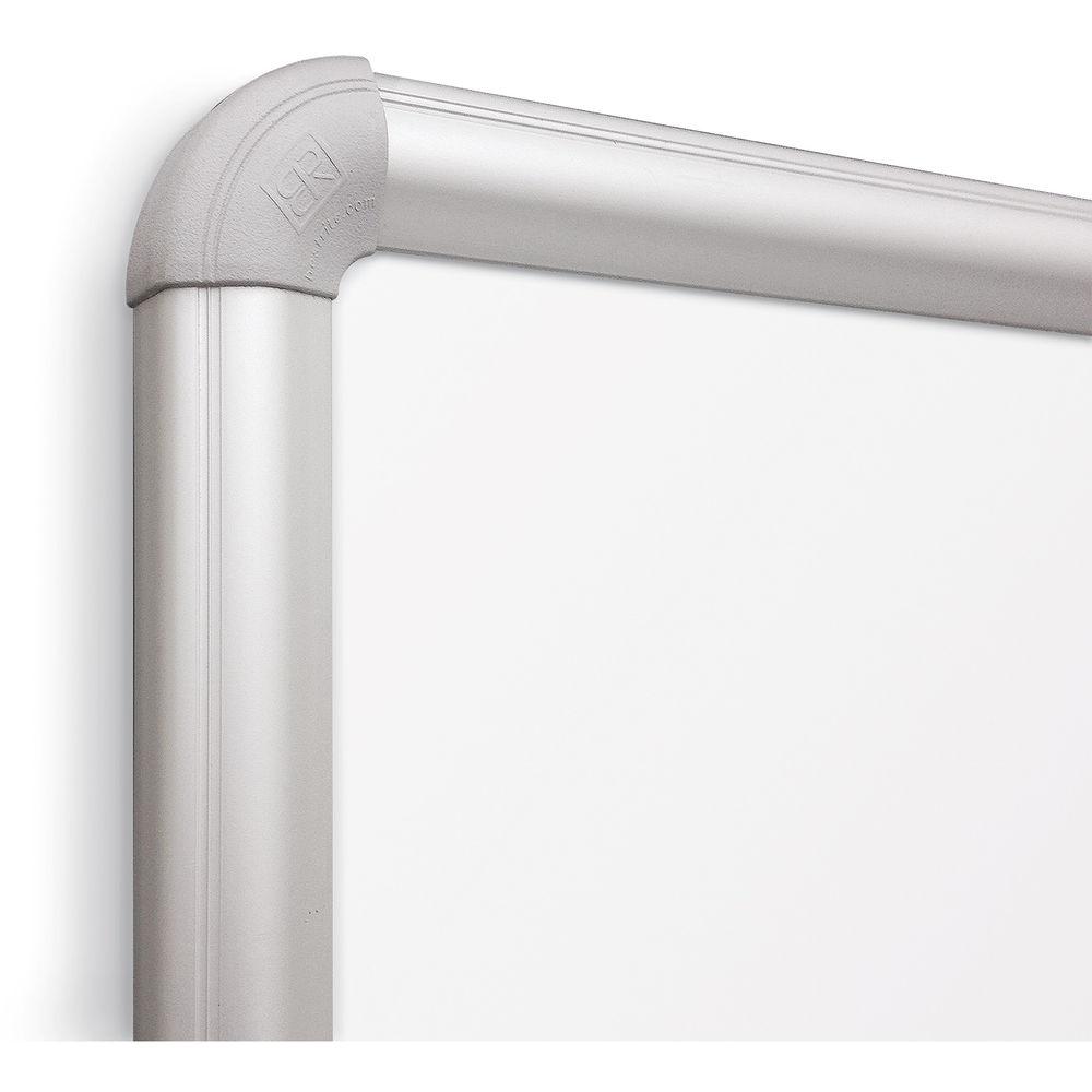 Best Rite Green-Rite Porcelain Markerboard with Silver Presidential Trim