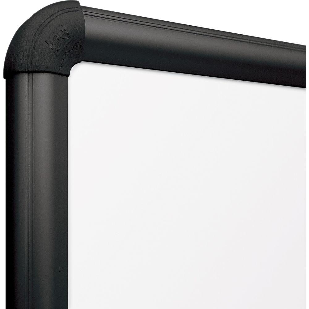 Best Rite Magne-Rite Whiteboard with Black Presidential Trim