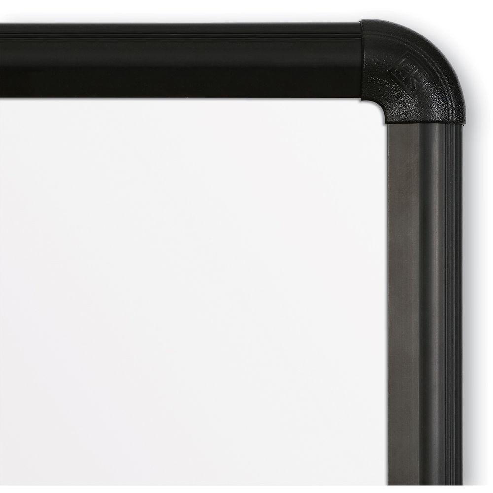 Best Rite Magne-Rite Whiteboard with Black Presidential Trim