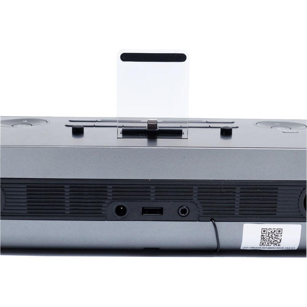 Bush Baby Clock with Lightning Docking Station and Covert 1080p Wi-Fi Camera