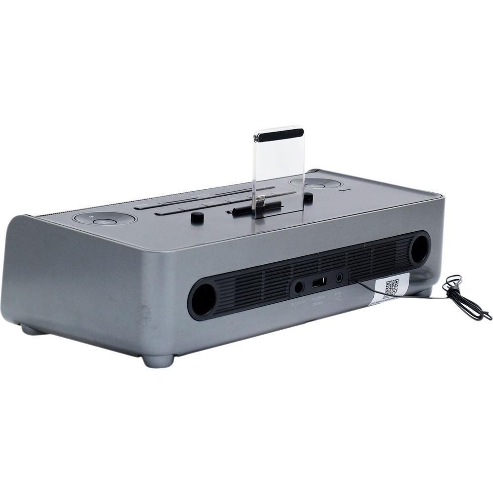 Bush Baby Clock with Lightning Docking Station and Covert 1080p Wi-Fi Camera