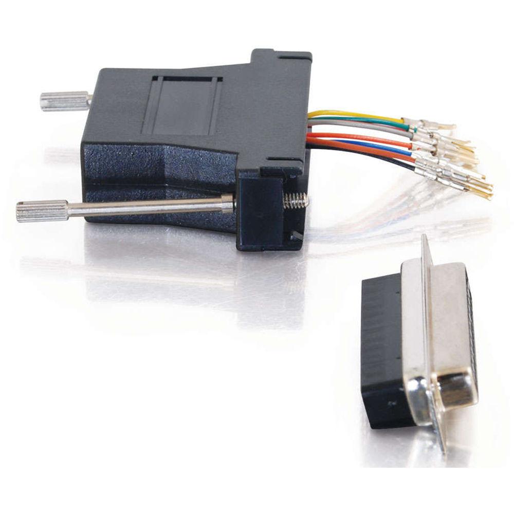 C2G RJ45 Female to DB25 Female Modular Adapter
