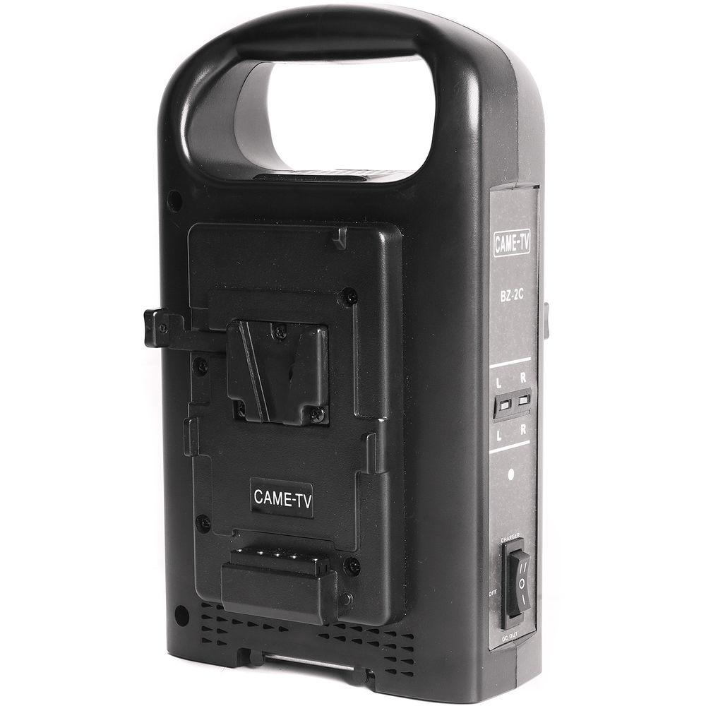 CAME-TV V-Mount Battery Charger Kit with 2 x 95Wh Li-Ion Batteries