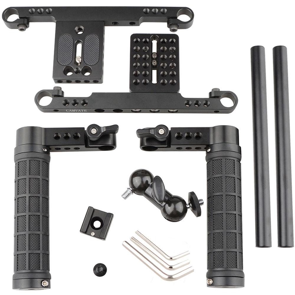 CAMVATE Full Frame Cage Rig with Handgrips
