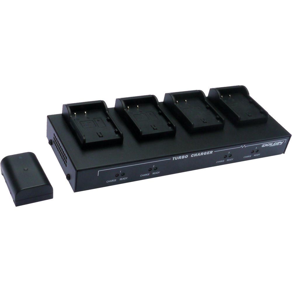 Dolgin Engineering TC40 Four Position Battery Charger for Panasonic DMW-BLF19 Batteries