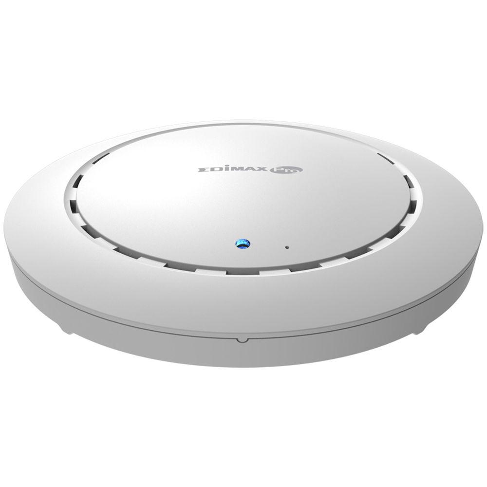 EDIMAX Technology 2 x 2 AC1300 Wave 2 Dual-Band Ceiling-Mount PoE Access Point