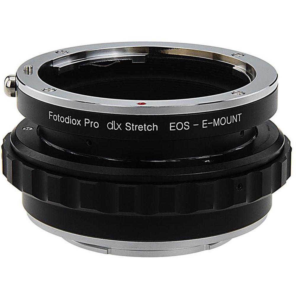FotodioX Canon EF EF-S Lens to Sony E-Mount DLX Stretch Adapter