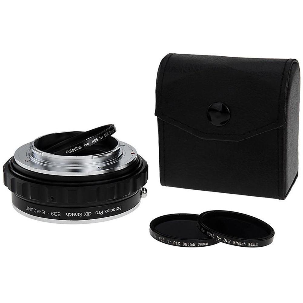 FotodioX Canon EF EF-S Lens to Sony E-Mount DLX Stretch Adapter