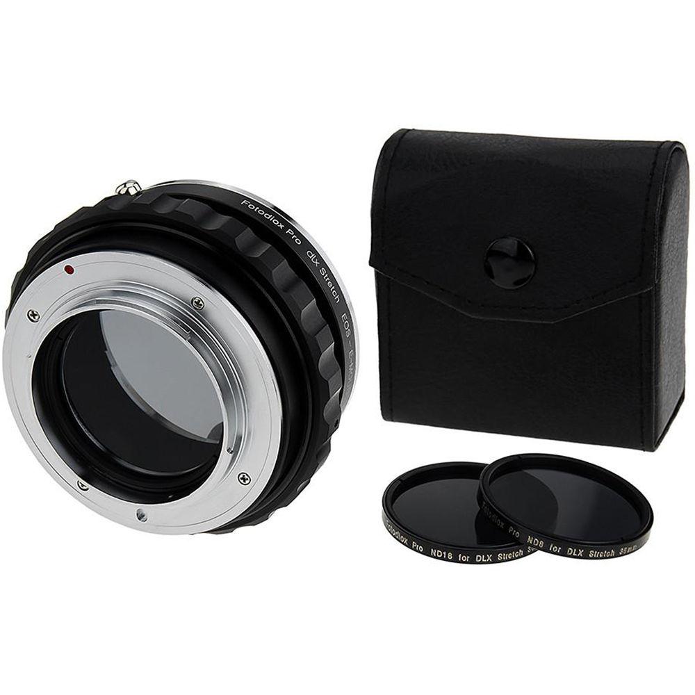 FotodioX Canon EF EF-S Lens to Sony E-Mount DLX Stretch Adapter