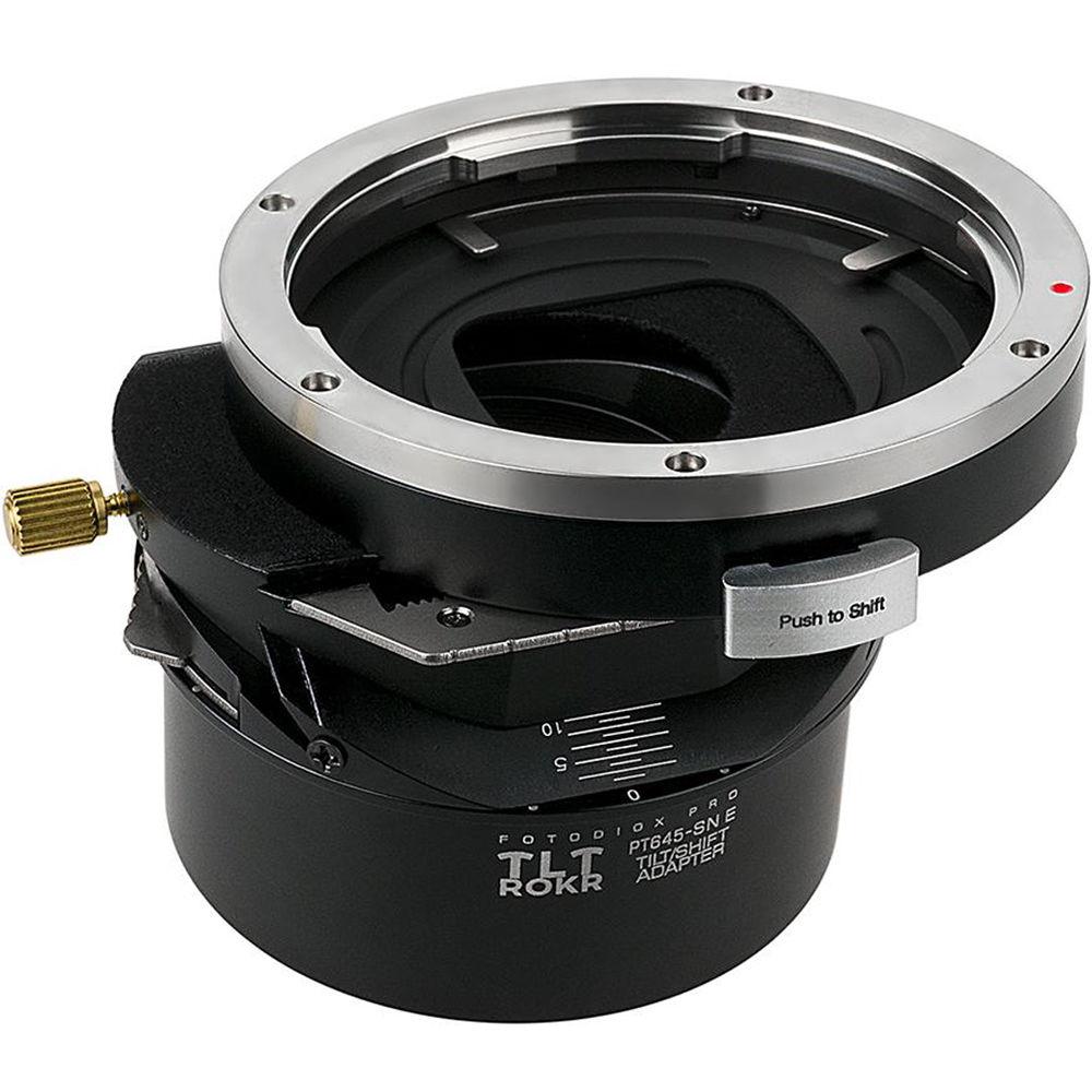 FotodioX Pro TLT ROKR Tilt-Shift Adapter for Pentax 645 Lens to Sony E Camera