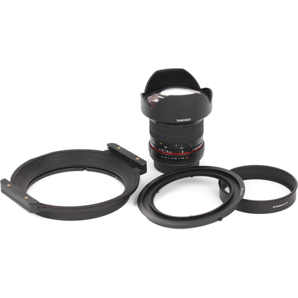 Haida 150 Filter Holder Kit for Rokinon Samyang 14mm f 2.8 IF ED UMC Lens