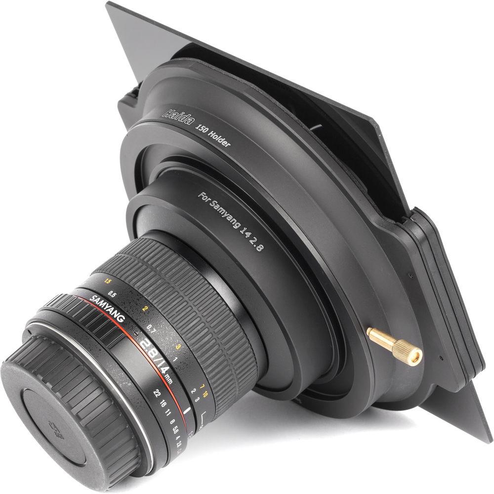 Haida 150 Filter Holder Kit for Rokinon Samyang 14mm f 2.8 IF ED UMC Lens
