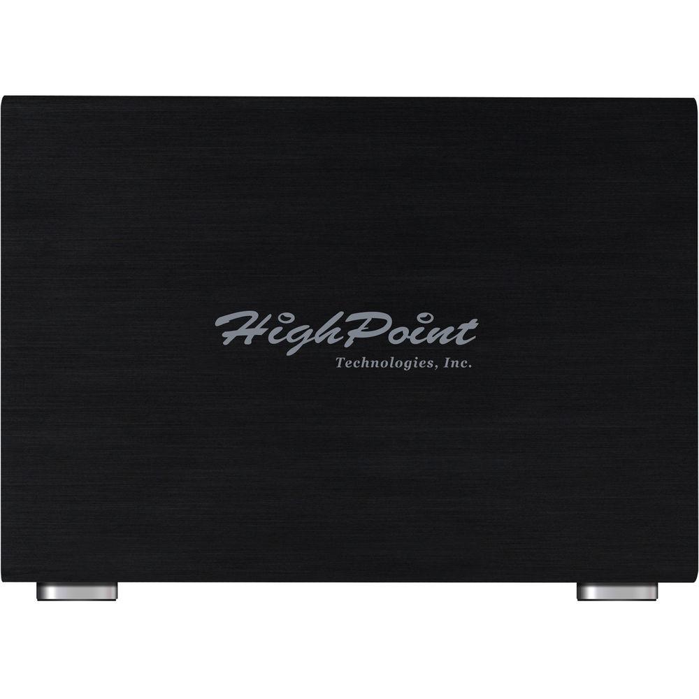 HighPoint RocketStor 6124V 4-Bay USB 3.1 Gen 2 RAID Enclosure