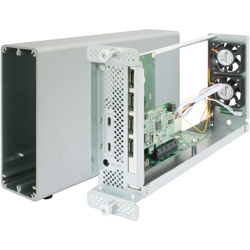 HighPoint RocketStor 6661A-eSATA Thunderbolt 3 to 4x eSATA Ports Adapter