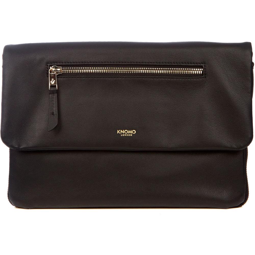 KNOMO USA Elektronista Digital Leather Cross-Body Clutch Bag 10"