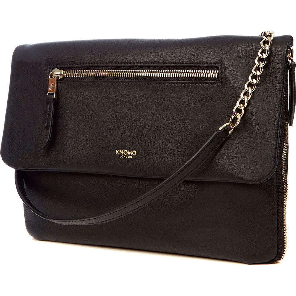 KNOMO USA Elektronista Digital Leather Cross-Body Clutch Bag 10"
