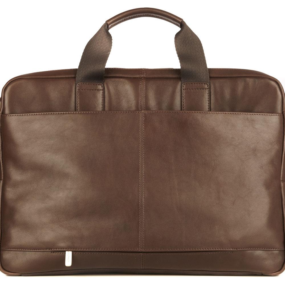 KNOMO USA Newbury Leather Briefcase for 15" Laptop