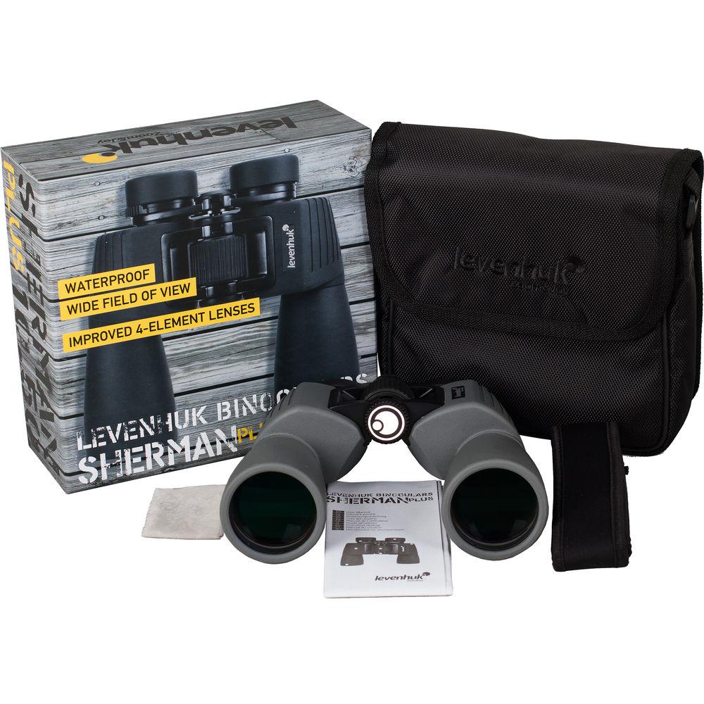 Levenhuk 10x50 Sherman PLUS Binocular