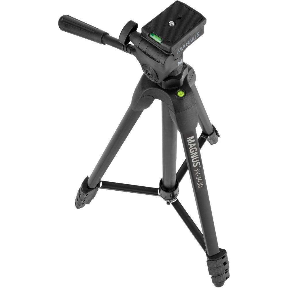 Magnus PV-3430 Photo Tripod with 3-Way Pan and Tilt Head