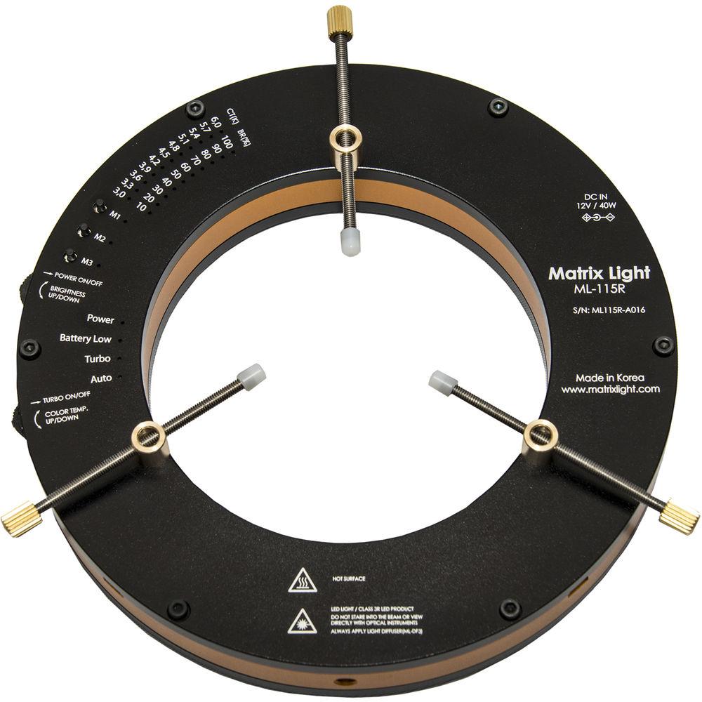 Matrix Light ML-115R LED Light ENG Camera Kit