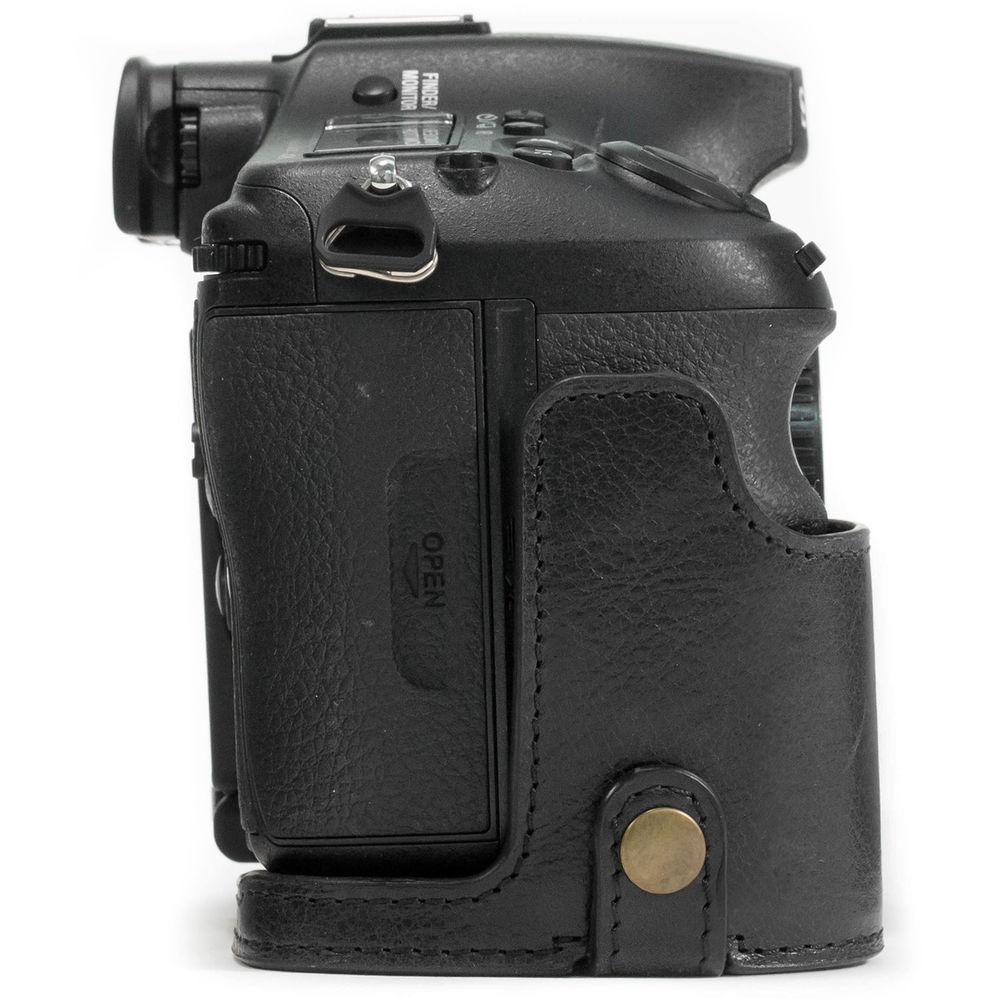 MegaGear Ever Ready Leather Half Case and Strap for Sony Alpha a99 II