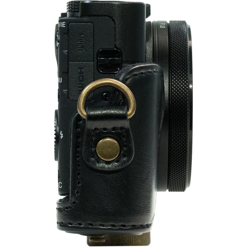 MegaGear Ever Ready PU Leather Camera Case and Strap for Sony Cyber-shot DSC-WX500