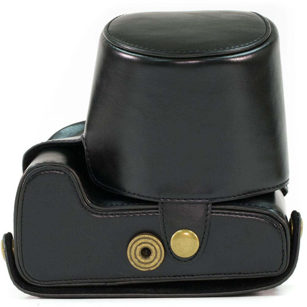 MegaGear Ever Ready PU Leather Camera Case with Strap for Panasonic LUMIX DMC-FZ300