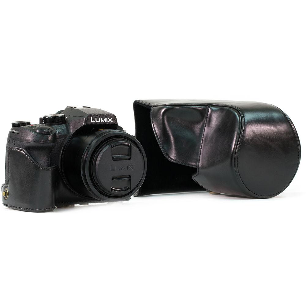 MegaGear Ever Ready PU Leather Camera Case with Strap for Panasonic LUMIX DMC-FZ300