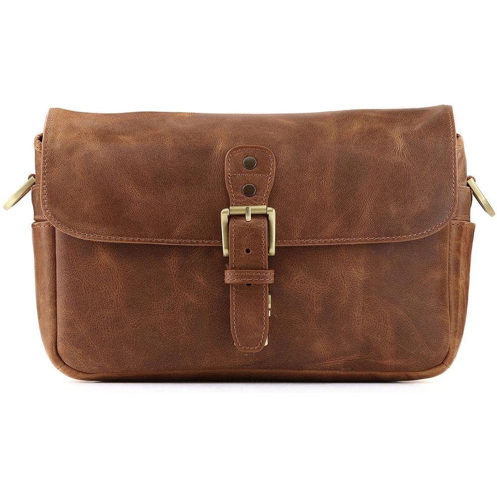 MegaGear Leather Camera Messenger Bag