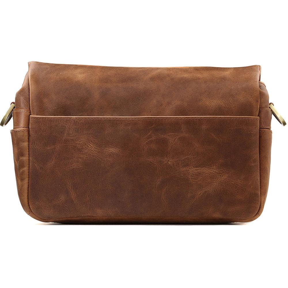 MegaGear Leather Camera Messenger Bag