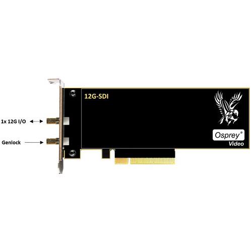 Osprey Raptor Series 1215 PCIe Capture Card with 1 x SDI Channel