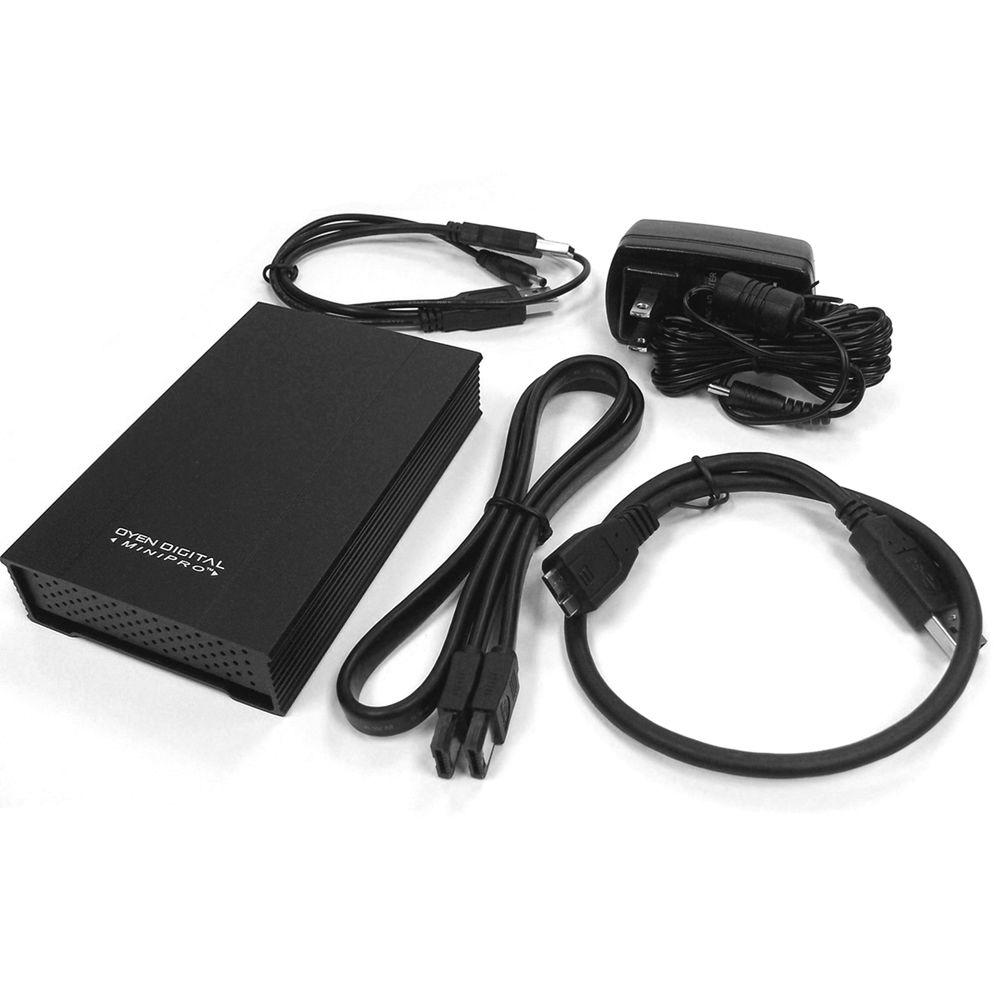 Oyen Digital MiniPro 4TB 5400 rpm External eSATA USB 3.1 Portable Hard Drive