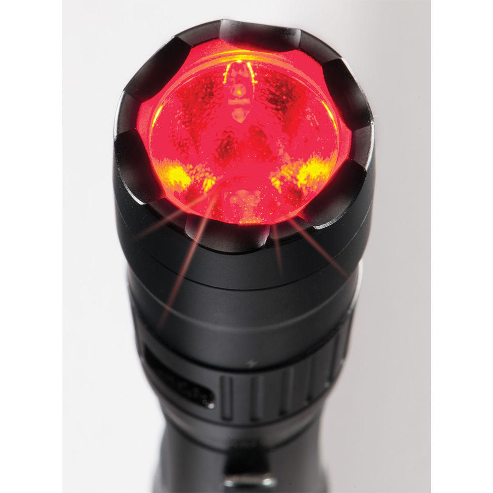 Pelican 7600WRB 3-Color LED Rechargeable Li-Ion Tactical Flashlight