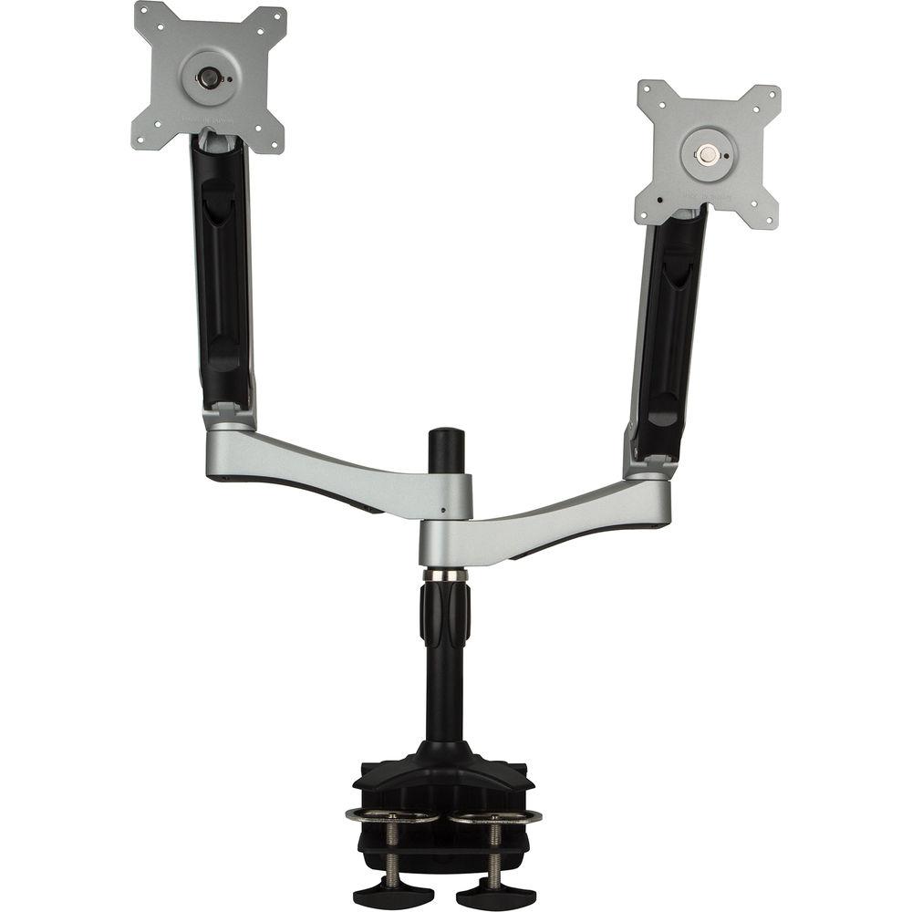 Planar Systems Dual Monitor Desk Clamp Grommet Stand