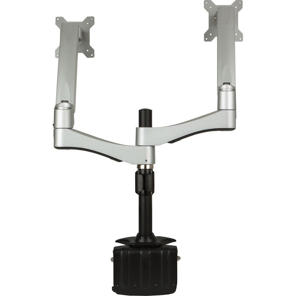 Planar Systems Dual Monitor Desk Clamp Grommet Stand