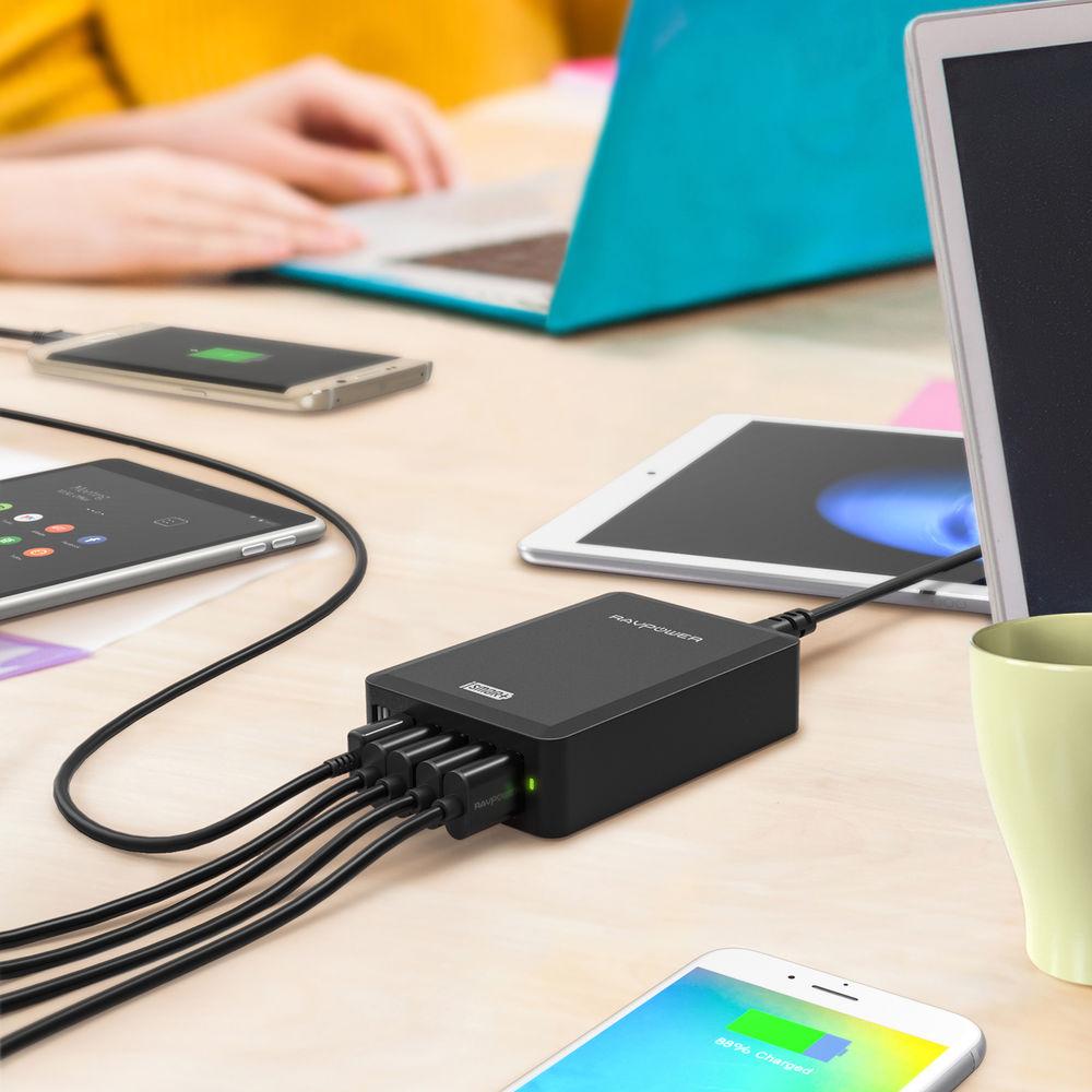 RAVPower 6-Port USB Charging Station