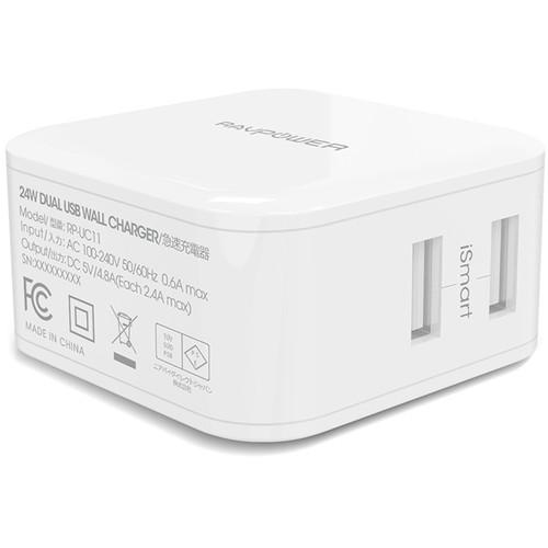 RAVPower Dual-Port USB Wall Charger