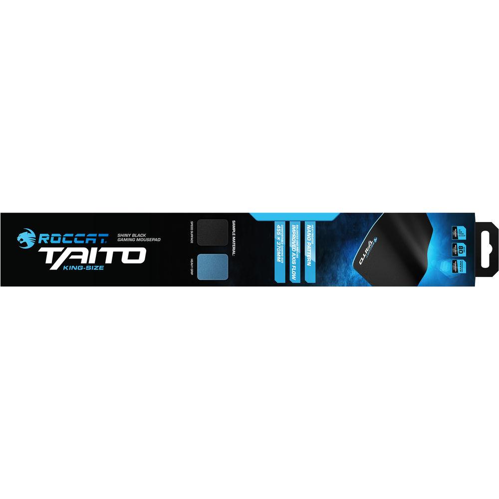ROCCAT Taito 2017 Shiny Black Gaming Mousepad