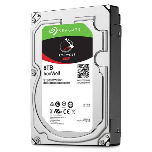 Seagate 8TB IronWolf 7200 rpm SATA III 3.5" Internal NAS HDD