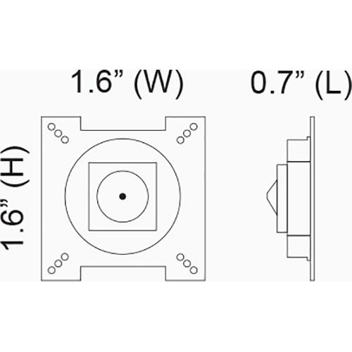 Speco Technologies O2iBD3 Intensifier 2MP Network Board Camera