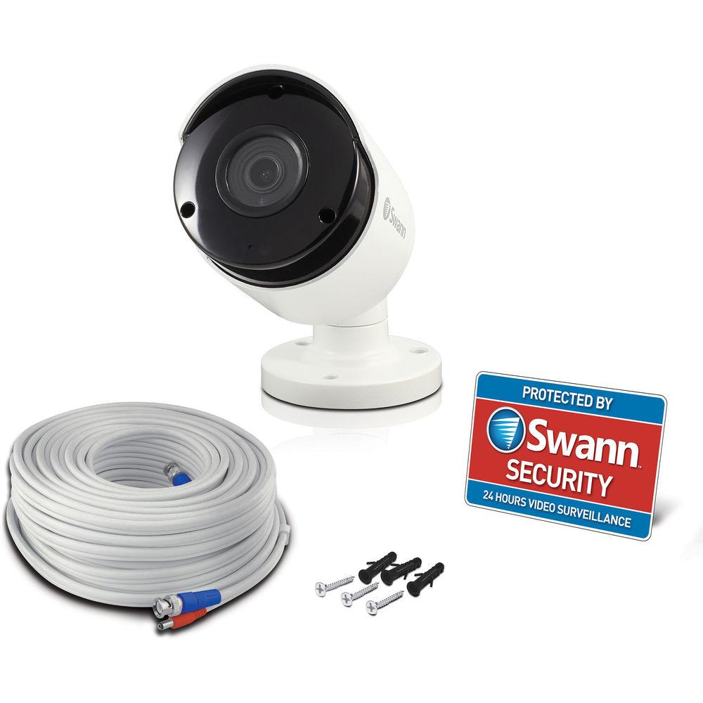 Swann SWPRO-4KMSB-US 4K UHD Outdoor Bullet Camera with Night Vision